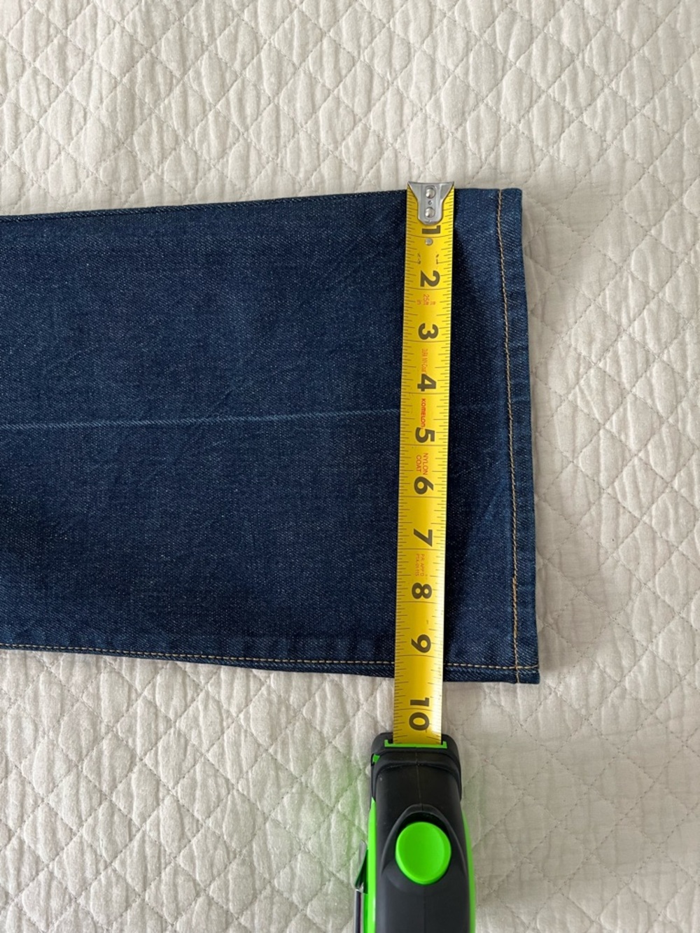 Levi’s Ribcage Bootcut high-rise jeans 100% cotton dark wash size 28 - Picture 9 of 9